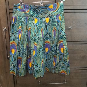 Beautiful Pleated African Print Skirt